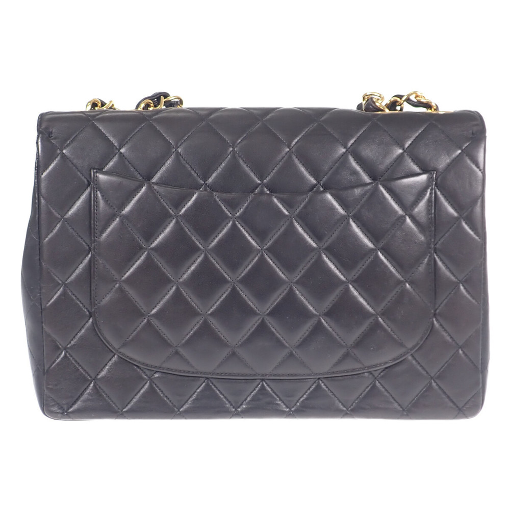 Chanel Black 30 Shoulder Matelasse Bag